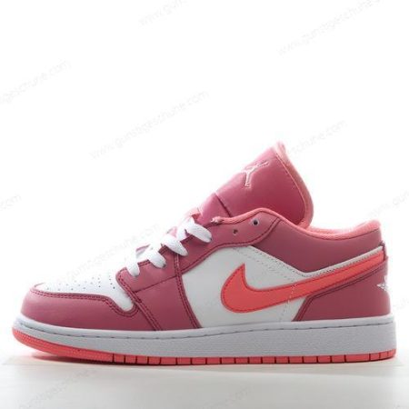 Günstiger Nike Air Jordan 1 Low ‘Rot Weiß’ Schuhe 553560-616