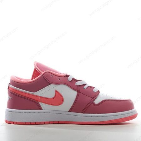 Günstiger Nike Air Jordan 1 Low ‘Rot Weiß’ Schuhe 553560-616
