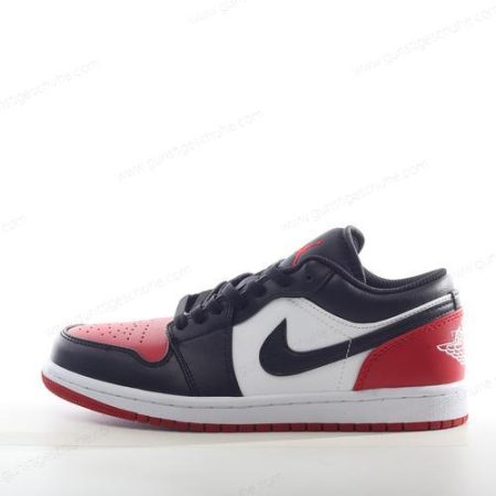 Günstiger Nike Air Jordan 1 Low ‘Rot Weiß Schwarz’ Schuhe 553558-612