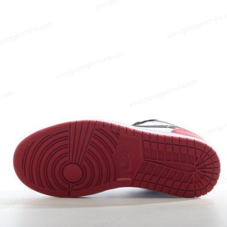 Günstiger Nike Air Jordan 1 Low ‘Rot Weiß Schwarz’ Schuhe 553558-612
