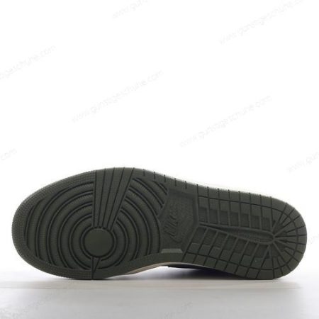 Günstiger Nike Air Jordan 1 Low SE ‘Grau Grün Schwarz’ Schuhe FD6819-300