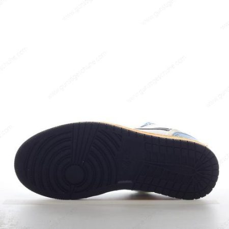 Günstiger Nike Air Jordan 1 Low SE ‘Schwarz Weiß Blau’ Schuhe FN7670-493
