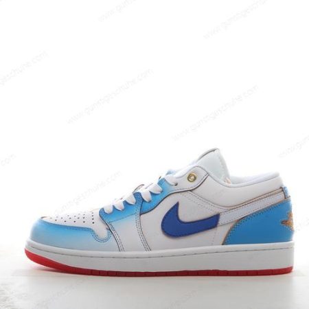 Günstiger Nike Air Jordan 1 Low SE ‘Weiß Blau’ Schuhe FN8895-141