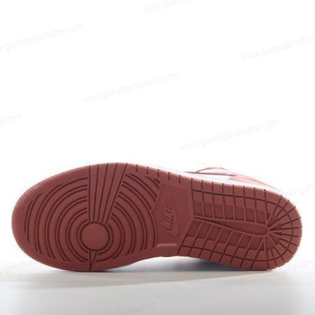 Günstiger Nike Air Jordan 1 Low ‘Weiß Orange’ Schuhe DC0774-080