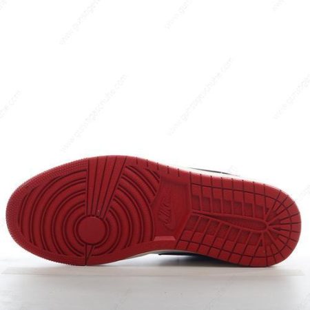 Günstiger Nike Air Jordan 1 Low ‘Weiß Schwarz Rot Grün’ Schuhe FQ6703-100