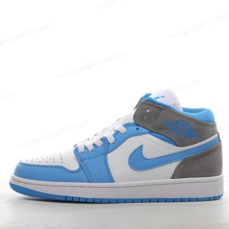 Günstiger Nike Air Jordan 1 Mid ‘Blau Grau’ Schuhe DX9276-100
