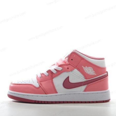 Günstiger Nike Air Jordan 1 Mid ‘Rosa Weiß’ Schuhe DQ8423-616