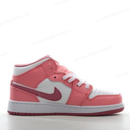 Günstiger Nike Air Jordan 1 Mid ‘Rosa Weiß’ Schuhe DQ8423-616