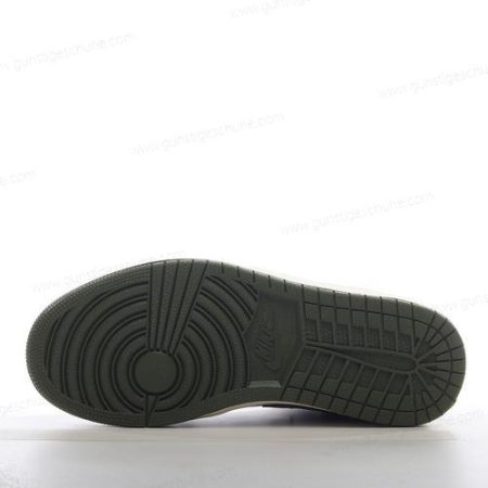 Günstiger Nike Air Jordan 1 Mid SE ‘Schwarz Orange Grün Weiß’ Schuhe FD6817-003