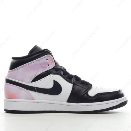 Günstiger Nike Air Jordan 1 Mid SE ‘Schwarz Weiß Rosa’ Schuhe DM1200-001
