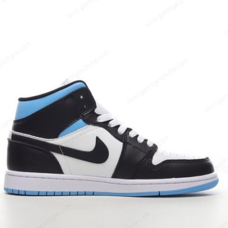 Günstiger Nike Air Jordan 1 Mid ‘Schwarz Blau’ Schuhe BQ6472-102