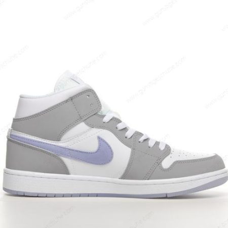 Günstiger Nike Air Jordan 1 Mid ‘Weiß Grau’ Schuhe BQ6472-105