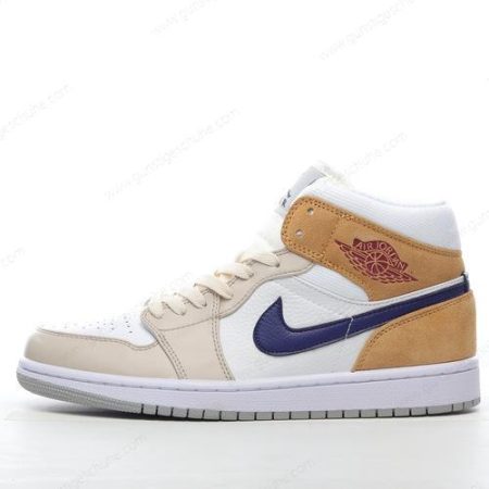 Günstiger Nike Air Jordan 1 Mid ‘Weiß Khaki’ Schuhe DO6726-100