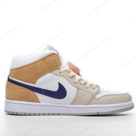 Günstiger Nike Air Jordan 1 Mid ‘Weiß Khaki’ Schuhe DO6726-100