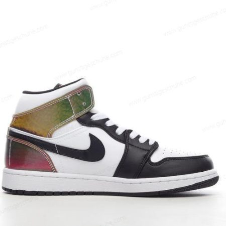 Günstiger Nike Air Jordan 1 Mid ‘Weiß Schwarz’ Schuhe DM7802-100