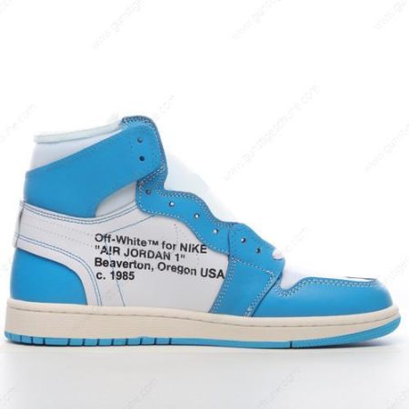 Günstiger Nike Air Jordan 1 Retro High ‘Blau Weiß’ Schuhe AQ0818-148