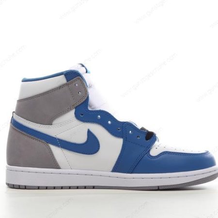 Günstiger Nike Air Jordan 1 Retro High OG ‘Grau Weiß Blau’ Schuhe FD1437-410