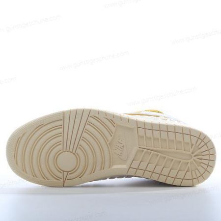 Günstiger Nike Air Jordan 1 Retro High OG ‘Grün Gold Weiß’ Schuhe FD2565-100