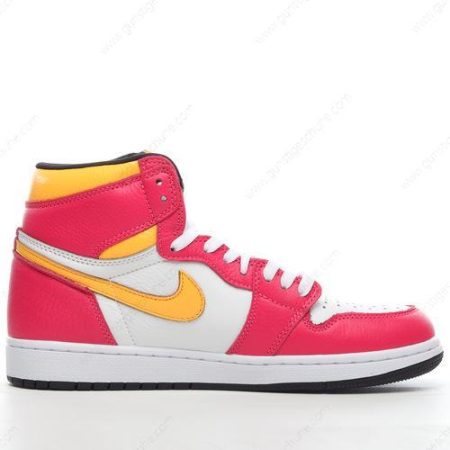 Günstiger Nike Air Jordan 1 Retro High OG ‘Orange Rot Weiß’ Schuhe 555088-603
