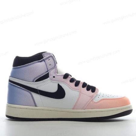 Günstiger Nike Air Jordan 1 Retro High OG ‘Orange Schwarz Weiß Violett’ Schuhe DX0054-805
