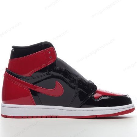 Günstiger Nike Air Jordan 1 Retro High OG ‘Schwarz Weiß Rot’ Schuhe 555088-063