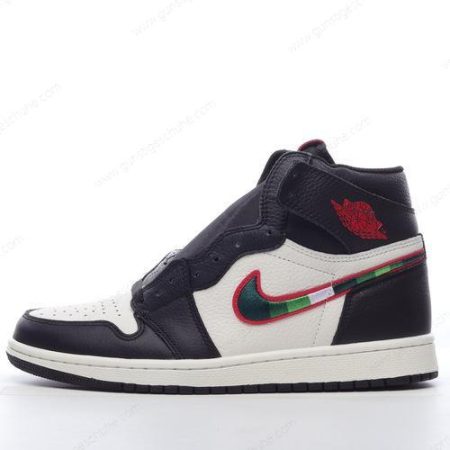 Günstiger Nike Air Jordan 1 Retro High ‘Schwarz Grün’ Schuhe 555088-015