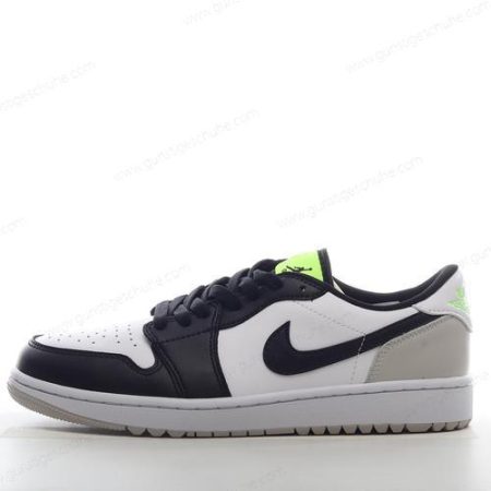 Günstiger Nike Air Jordan 1 Retro Low Golf ‘Weiß Schwarz’ Schuhe DD9315-108