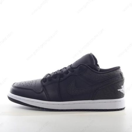 Günstiger Nike Air Jordan 1 Retro Low NS ‘Schwarz Weiß Gold’ Schuhe AH7232-011