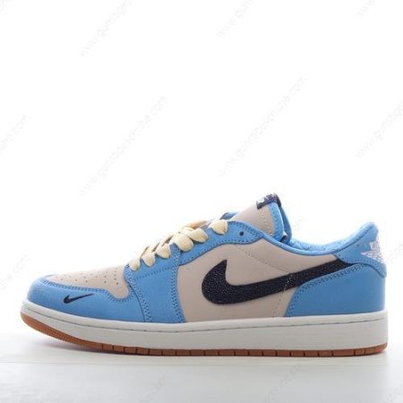 Günstiger Nike Air Jordan 1 Retro Low OG ‘Grau Blau Schwarz’ Schuhe