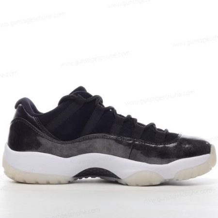 Günstiger Nike Air Jordan 11 Retro Low ‘Schwarz Weiß’ Schuhe 528895-010