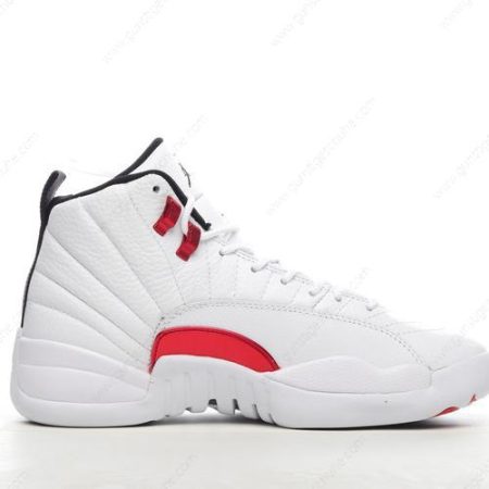 Günstiger Nike Air Jordan 12 Retro ‘Weiß Rot’ Schuhe CT8013-106