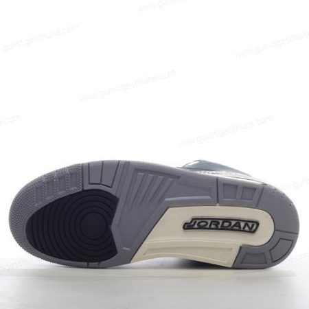 Günstiger Nike Air Jordan 3 Retro ‘Marinegrau Weiß’ Schuhe 398614-401