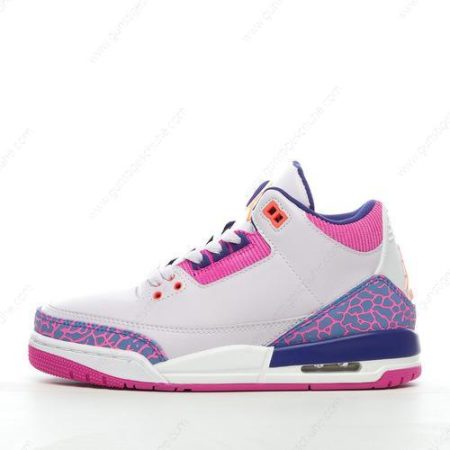 Günstiger Nike Air Jordan 3 Retro ‘Rosa Weiß Blau’ Schuhe 441140-500