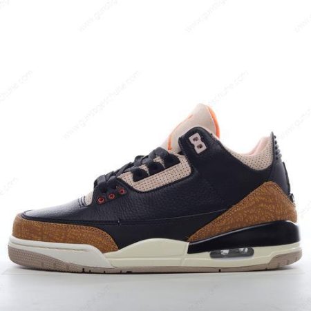 Günstiger Nike Air Jordan 3 Retro ‘Schwarz Braun Orange’ Schuhe CT8532-008