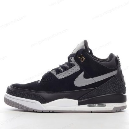 Günstiger Nike Air Jordan 3 Retro ‘Schwarz Grau’ Schuhe CK4348-007