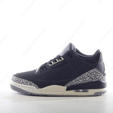 Günstiger Nike Air Jordan 3 Retro ‘Schwarz Grau’ Schuhe CK9246-001