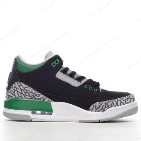 Günstiger Nike Air Jordan 3 Retro ‘Schwarz Grün’ Schuhe 398614-030