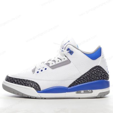 Günstiger Nike Air Jordan 3 Retro ‘Weiß Grau Blau’ Schuhe CT8532-145