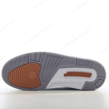 Günstiger Nike Air Jordan 3 Retro ‘Weiß Grau Blau’ Schuhe CT8532-148