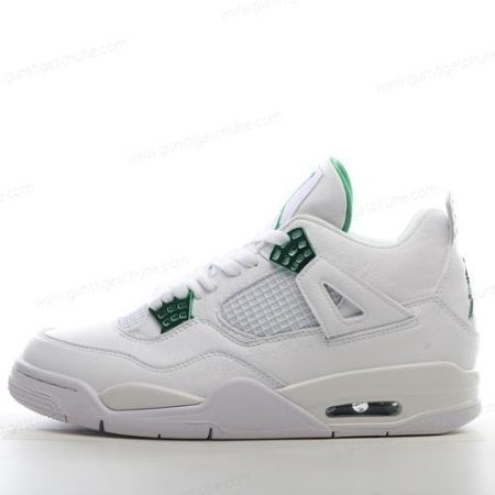 Günstiger Nike Air Jordan 4 Retro ‘Grün Weiß’ Schuhe CT8527-113