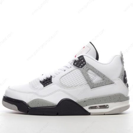 Günstiger Nike Air Jordan 4 Retro ‘Weiß Grau’ Schuhe 836016-192