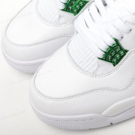 Günstiger Nike Air Jordan 4 Retro ‘Weiß Grün’ Schuhe 308497-101