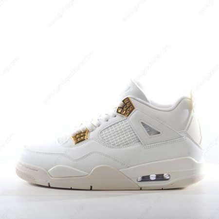 Günstiger Nike Air Jordan 4 Retro ‘Weißgold’ Schuhe AQ9129170