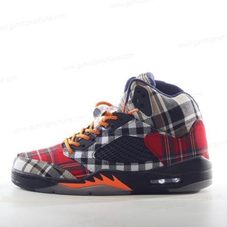 Günstiger Nike Air Jordan 5 Retro ‘Schwarz Orange’ Schuhe FD4814-008