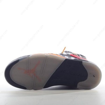 Günstiger Nike Air Jordan 5 Retro ‘Schwarz Orange’ Schuhe FD4814-008