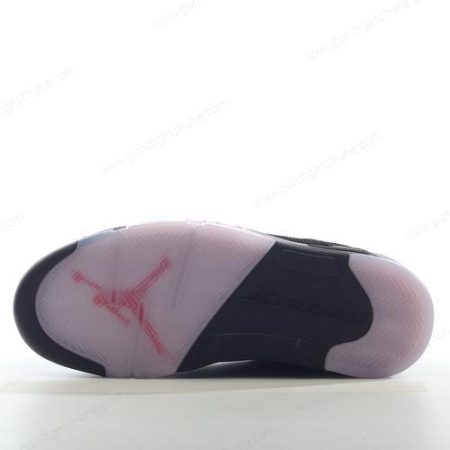 Günstiger Nike Air Jordan 5 Retro ‘Schwarz Weiß Rosa’ Schuhe DX4355-015
