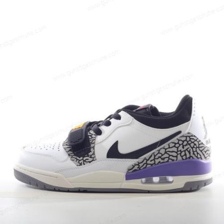 Günstiger Nike Air Jordan Legacy 312 Low ‘Gold Weiß Schwarz Violett’ Schuhe CD9054-102