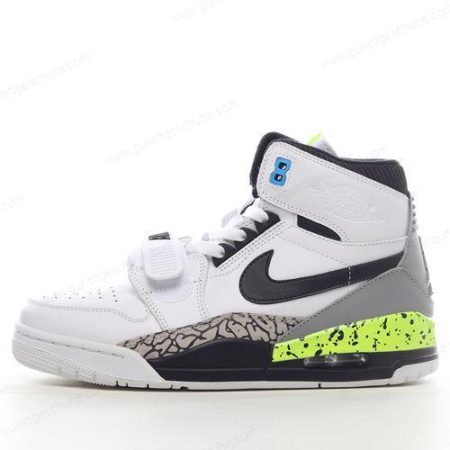 Günstiger Nike Air Jordan Legacy 312 ‘Weiß Schwarz Grau Grün’ Schuhe AQ4160-107