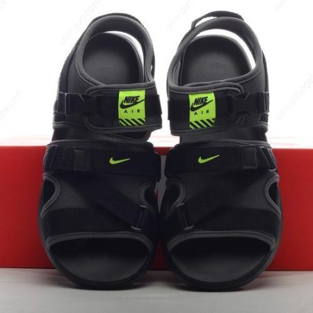 Günstiger Nike Air Max Sol Volt Sandal Slide ‘Schwarz Grün’ Schuhe DD9973-004
