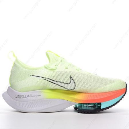 Günstiger Nike Air Zoom AlphaFly Next ‘Hellgrün Orange Schwarz’ Schuhe CI9925-700